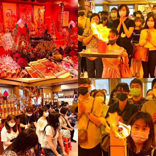 台北陽明仙府狐仙堂舉行靈狐大仙祝壽法會
