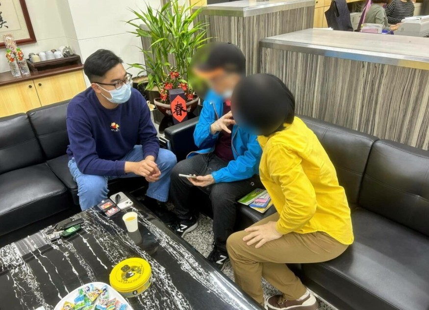 男子欲取大款 疑似遭到詐騙 警方迅即趕往瞭解關切 識破攔阻假刑警查帳戶的詐騙