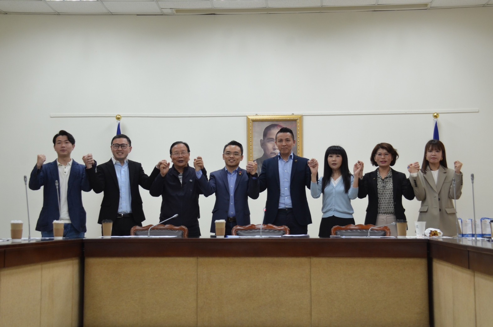 陳偉杰、洪孟楷 中央地方一條心 國民黨新北市議會黨團拜會立法院