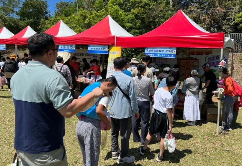 高雄榮民總醫院 參與嘉年華活動 在風光明媚的清境農場 以反貪倡廉為主軸辦理廉政宣導