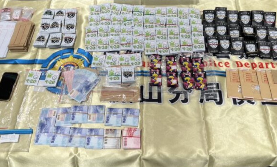 車禍事故，警方意外查獲大量毒品 依毒品危害防治條例移送高雄地方檢察署偵辦