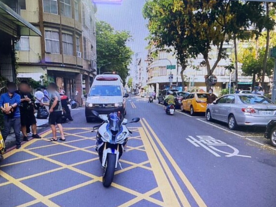 騎乘重機煞車反應不及碰撞行人 肇事責任由交通大隊進行分析研判