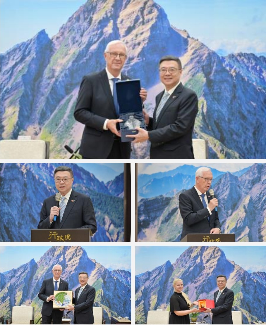 捷克參議院首席副參議長訪台，強化臺捷合作關係