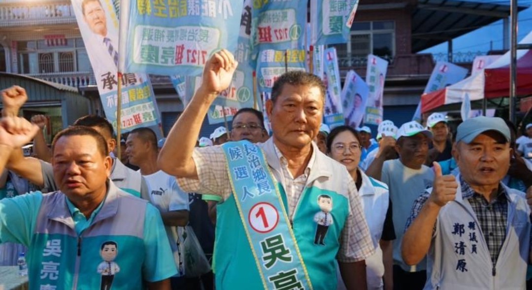 吳亮慶當選屏東長治鄉長，僅以79票險勝對手