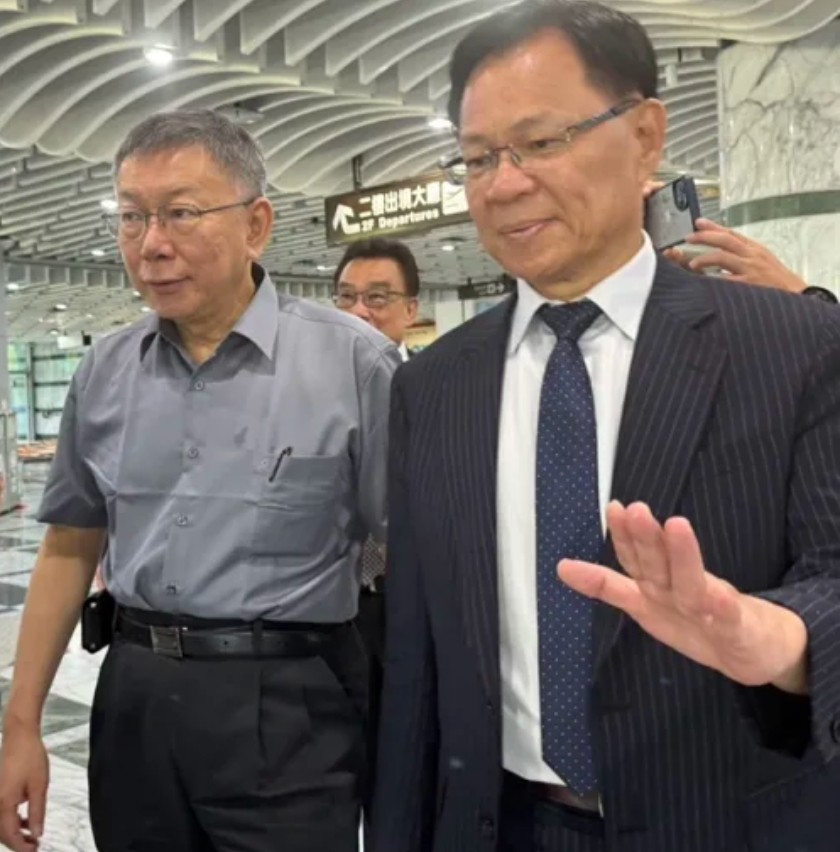 柯文哲涉京華城案獲無保請回 赴花蓮參加告別式不回應記者提問