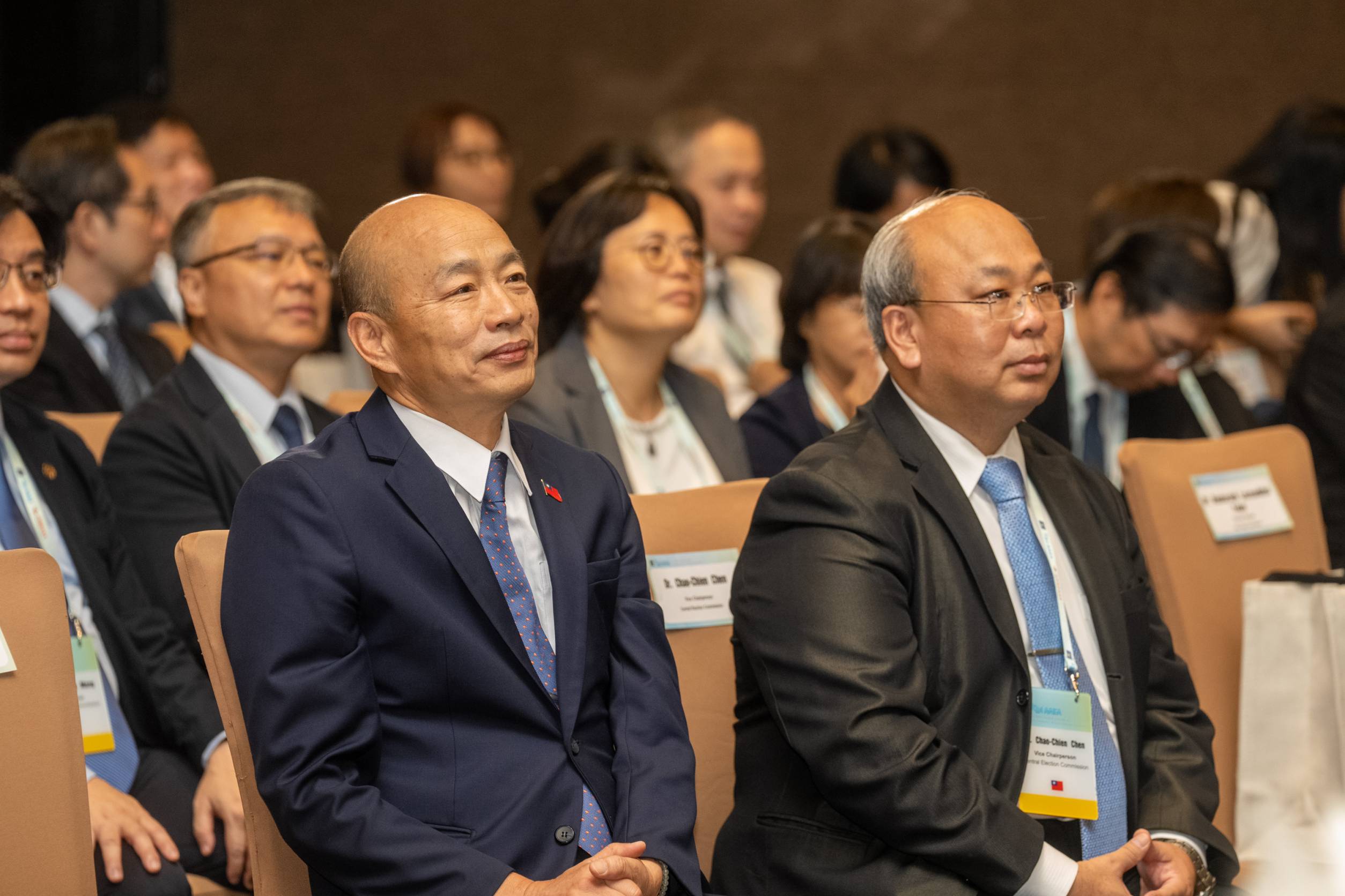 韓國瑜出席亞洲選舉官署協會會員大會 鼓勵民主深化與國際合作