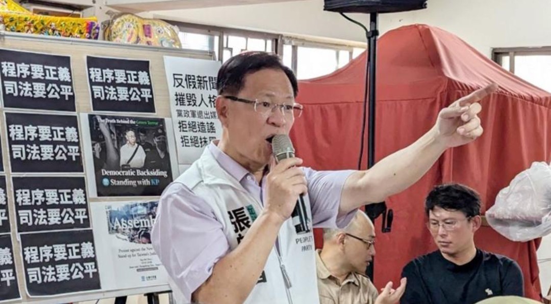 張啓楷抨擊賴清德未履行國情報告承諾，提案凍結總統府預算