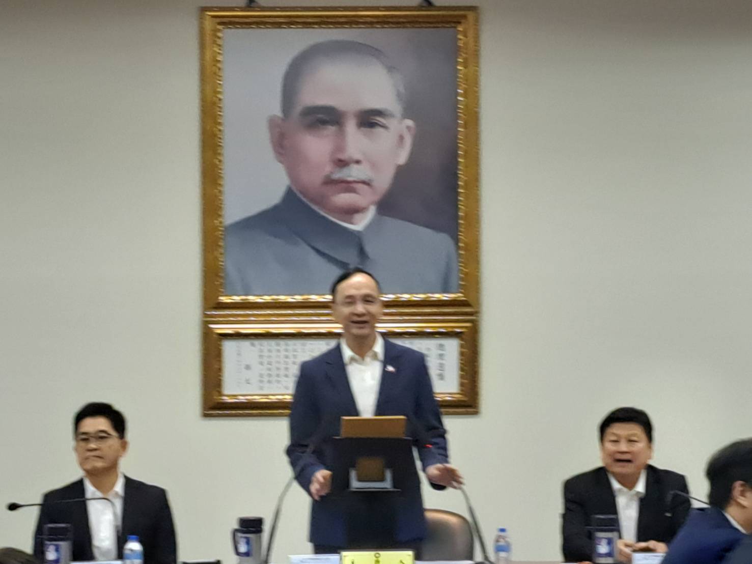 朱立倫批評民進黨選後態度 傲慢面對原住民、農民、醫護人員
