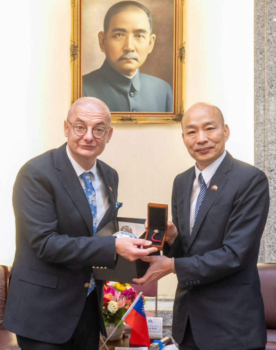 韓國瑜接見波蘭參議院副議長訪問團 強調深化台波友好關係