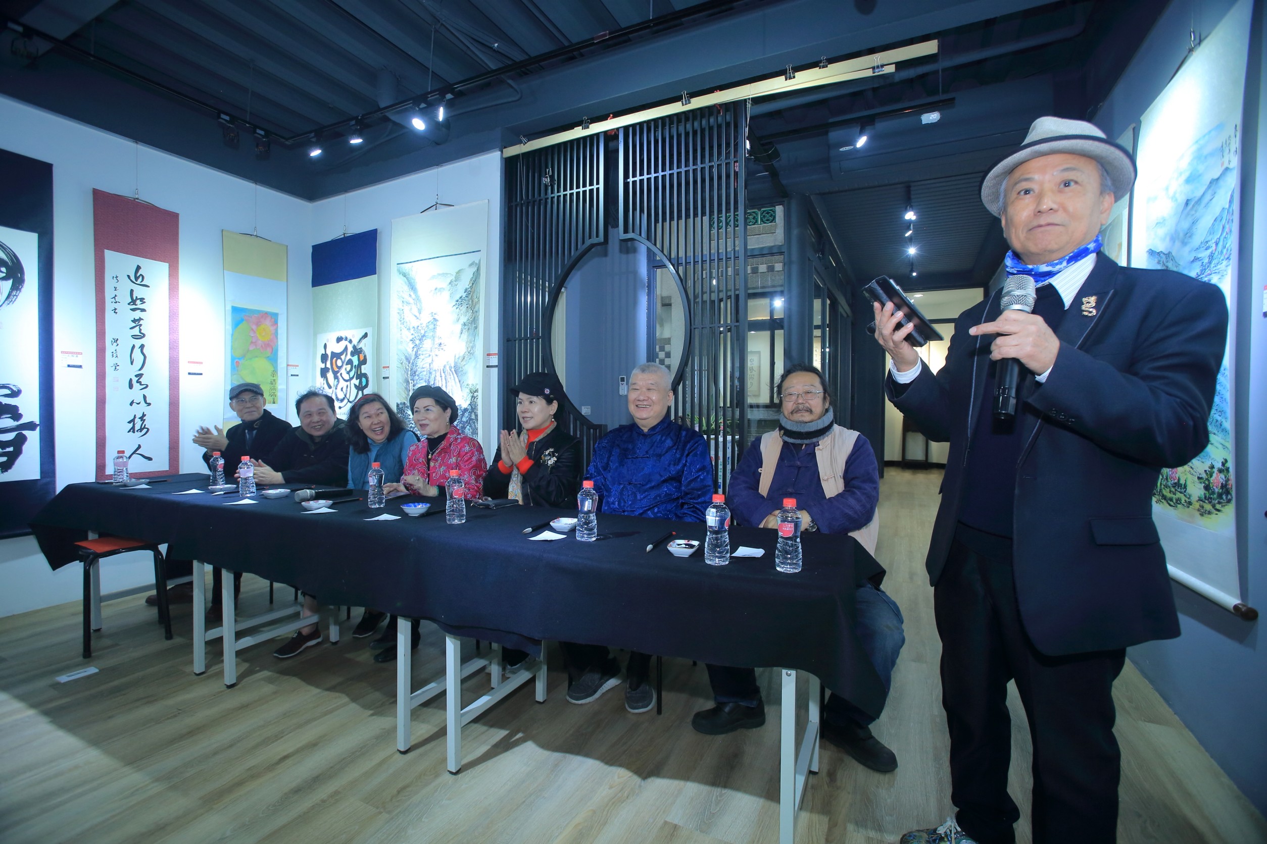 楊靜江美術館迎新春書畫展 匯聚國內外藝術精英