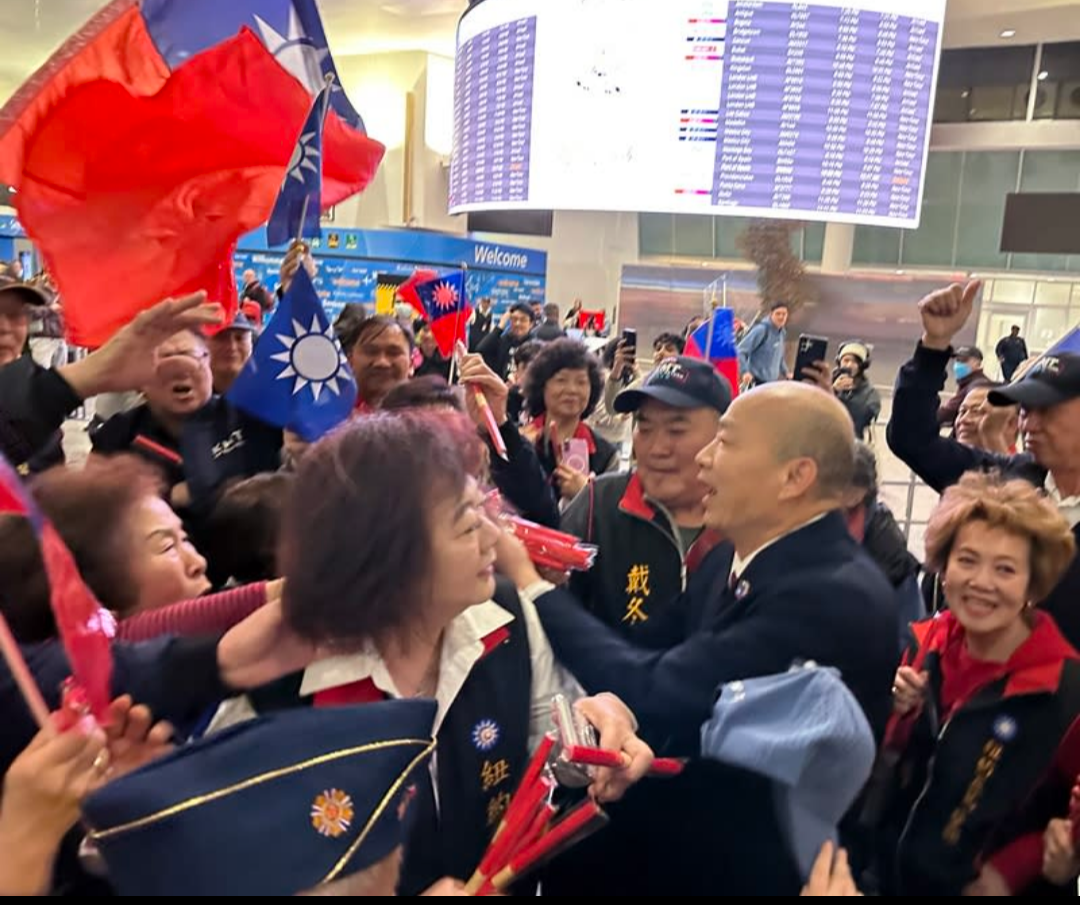 韓國瑜率台灣代表團赴美 參加川普總統就職典禮