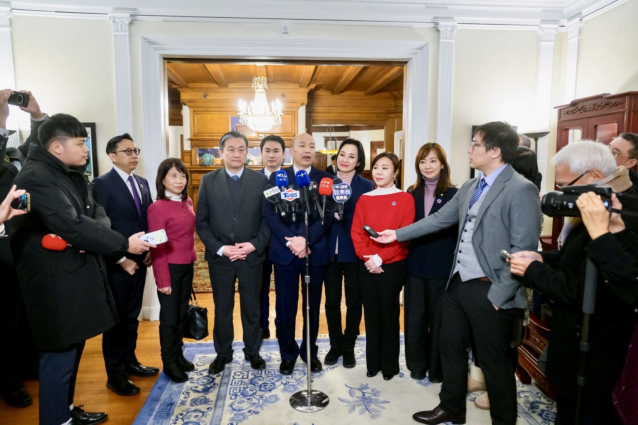 深化台美交流，立委葛如鈞率團參與川普就職與國會外交