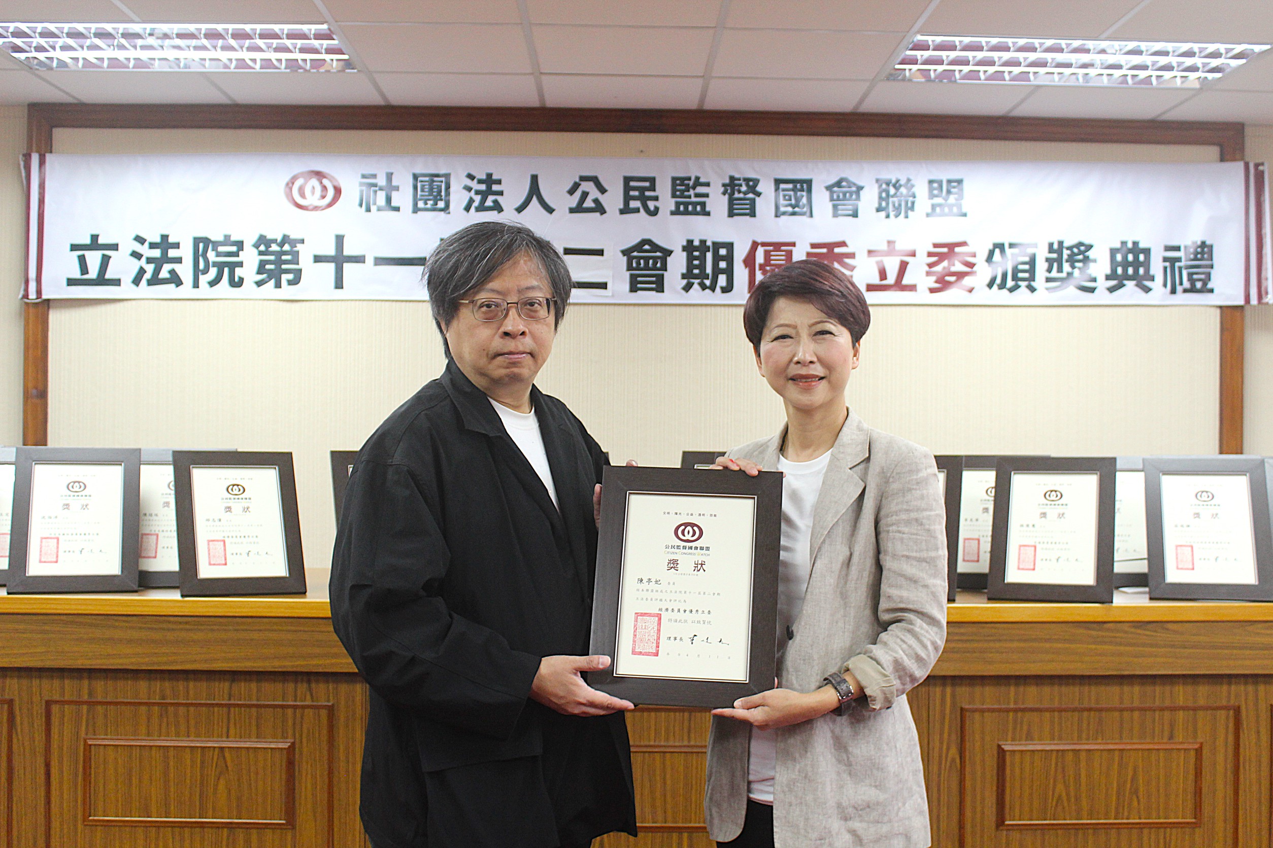雙料肯定再添實力背書　陳亭妃以行動守護民生與民主