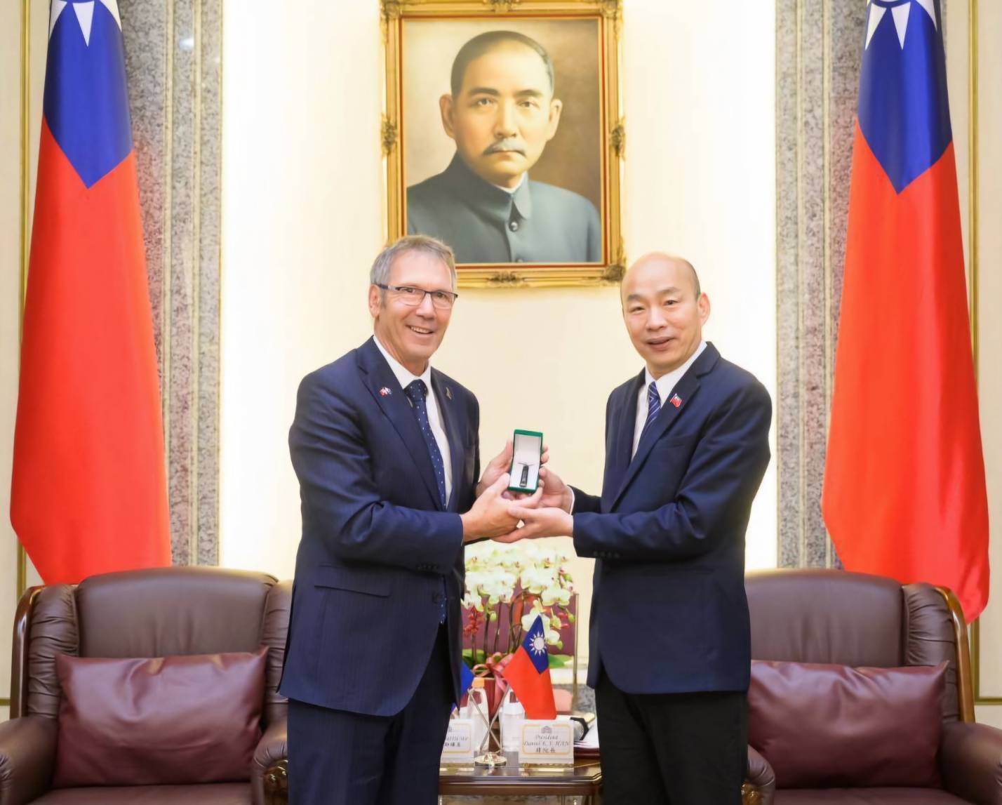 韓國瑜熱情接待紐西蘭國會友誼小組　深化台紐關係盼合作共榮