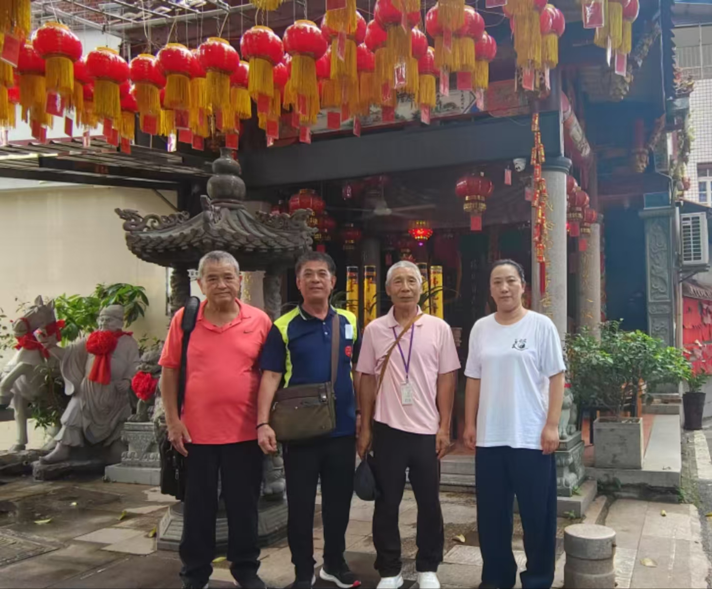 兩岸攜手風雨無阻 共探廟宇文化 為塔後忠義廟籌建積蓄力量
