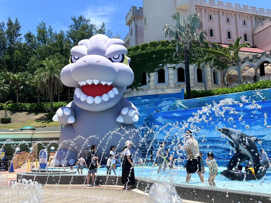 全台唯一水上哥吉拉現身　遠雄海洋公園暑期優惠最低只要550元