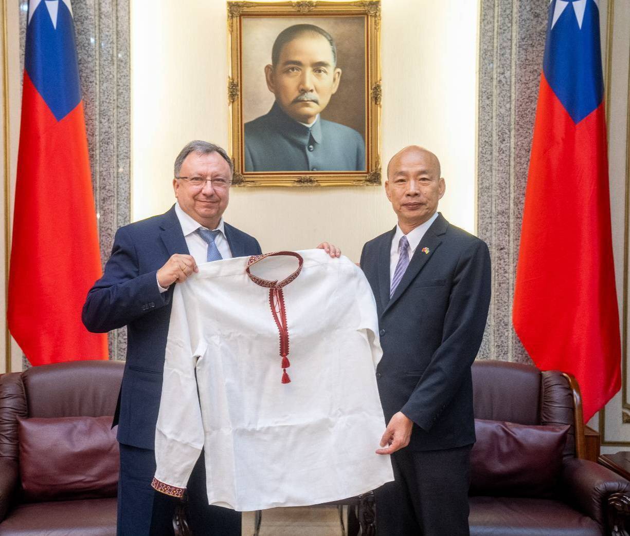 韓國瑜院長接見烏克蘭國會議員團：民主命運共同體 攜手深化台烏關係