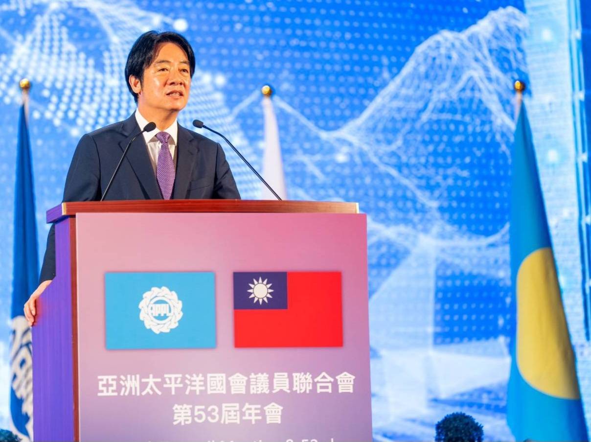 韓國瑜院長主持APPU第53屆大會開幕式 賴清德總統致詞強調深化國際合作