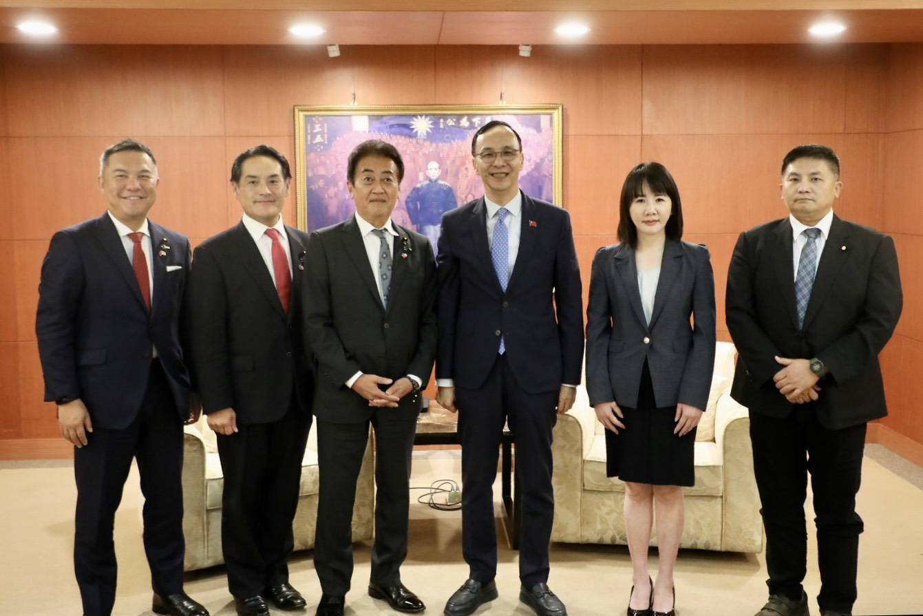朱立倫一日接見兩日本訪團 強調深化台日交流與能源、國防合作
