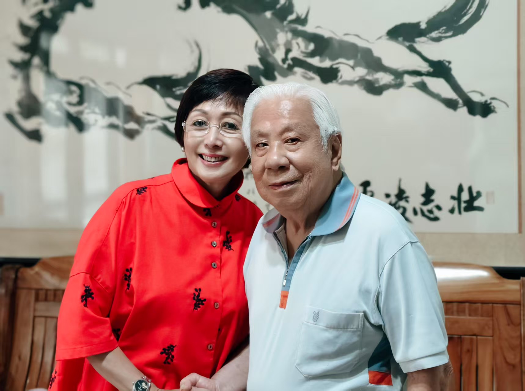 義勇隊二代蘇麗蓉拜訪抗日英雄曾東昇　再現跨世代的民族記憶