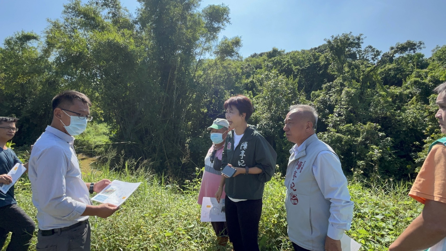台南湖山排水土堤崩塌　陳亭妃籲列優先修復
