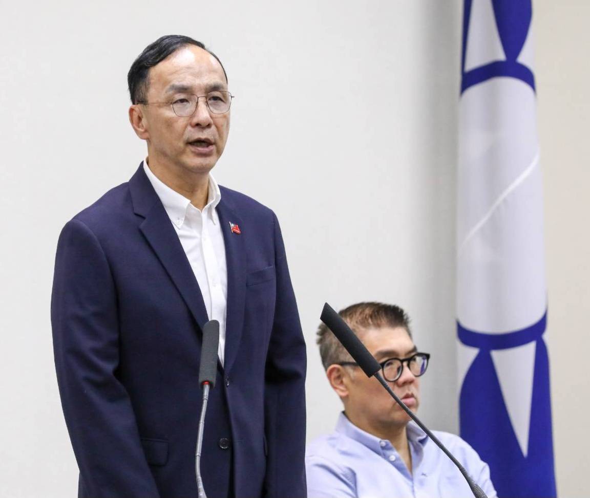 朱立倫促府提出「台灣之盾」全盤戰略　強調國防應結合AI與無人科技