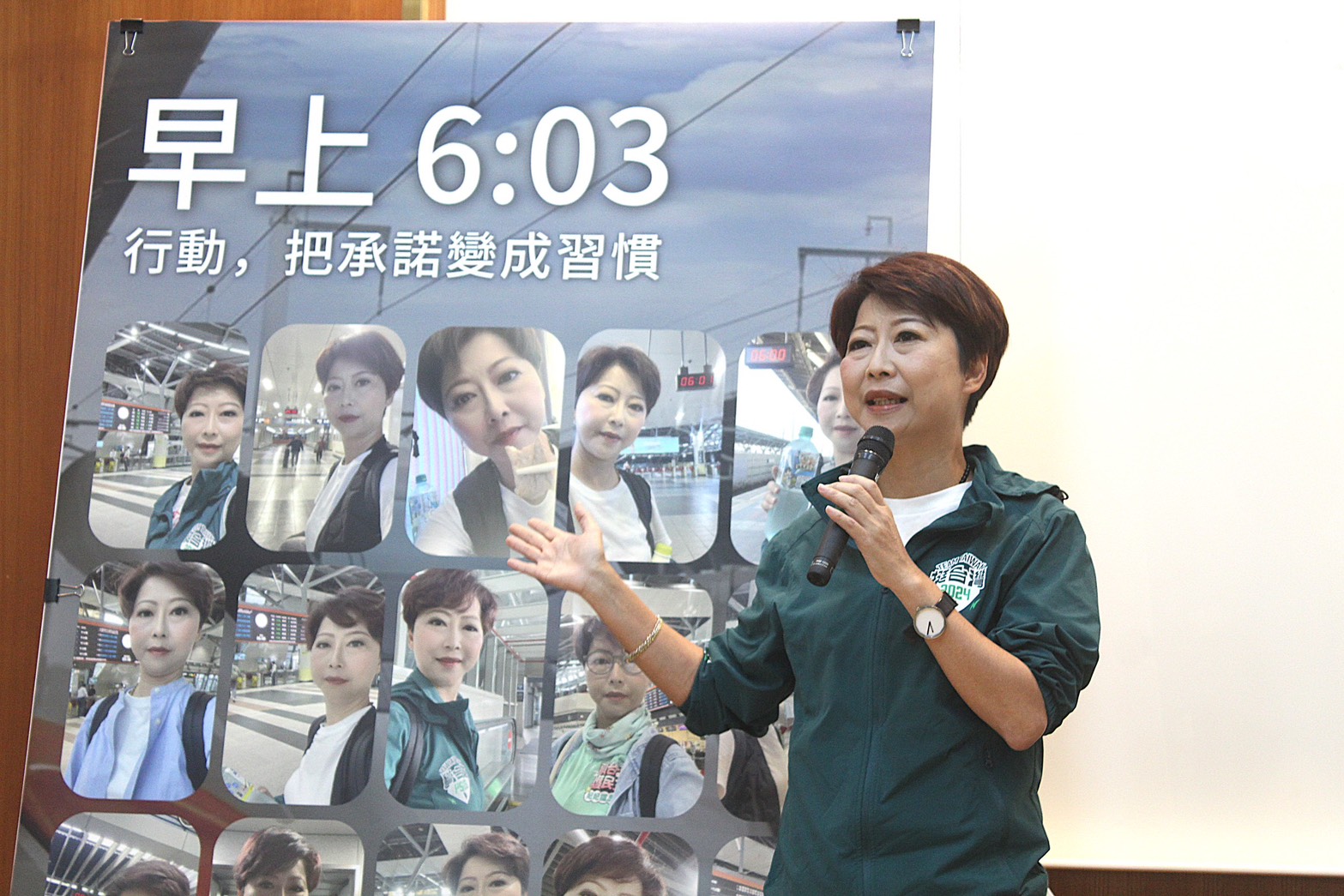 《清晨六點零三分的堅持：陳亭妃以日常節奏說明「為台南而走」》