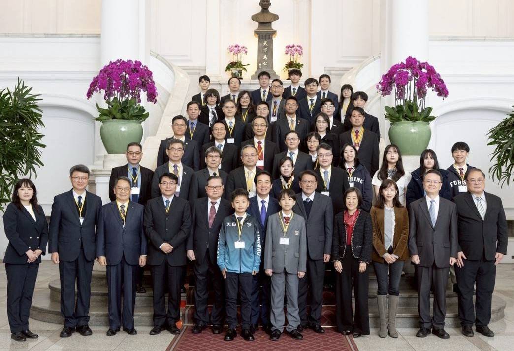 Team Taiwan 發光！國際傑出發明家獎得主進總統府　賴清德肯定台灣創新實力