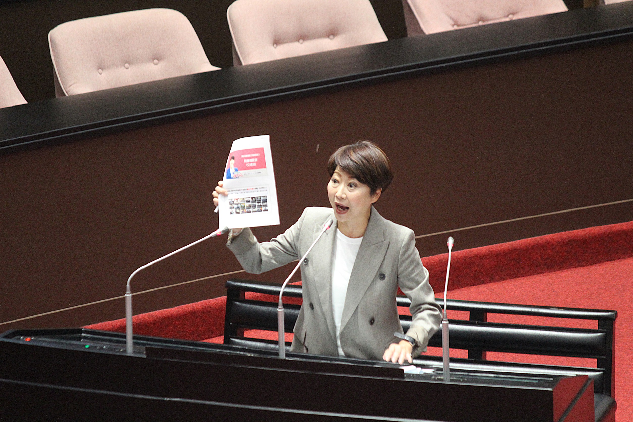 中央預算卡關衝擊台南建設　陳亭妃籲停止政治對抗、點名謝龍介應顧家鄉