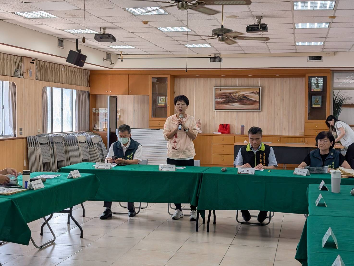 陳亭妃召開東區排水檢討會　促中央加速三爺溪整治與抽水建設　全面強化臺南防洪韌性