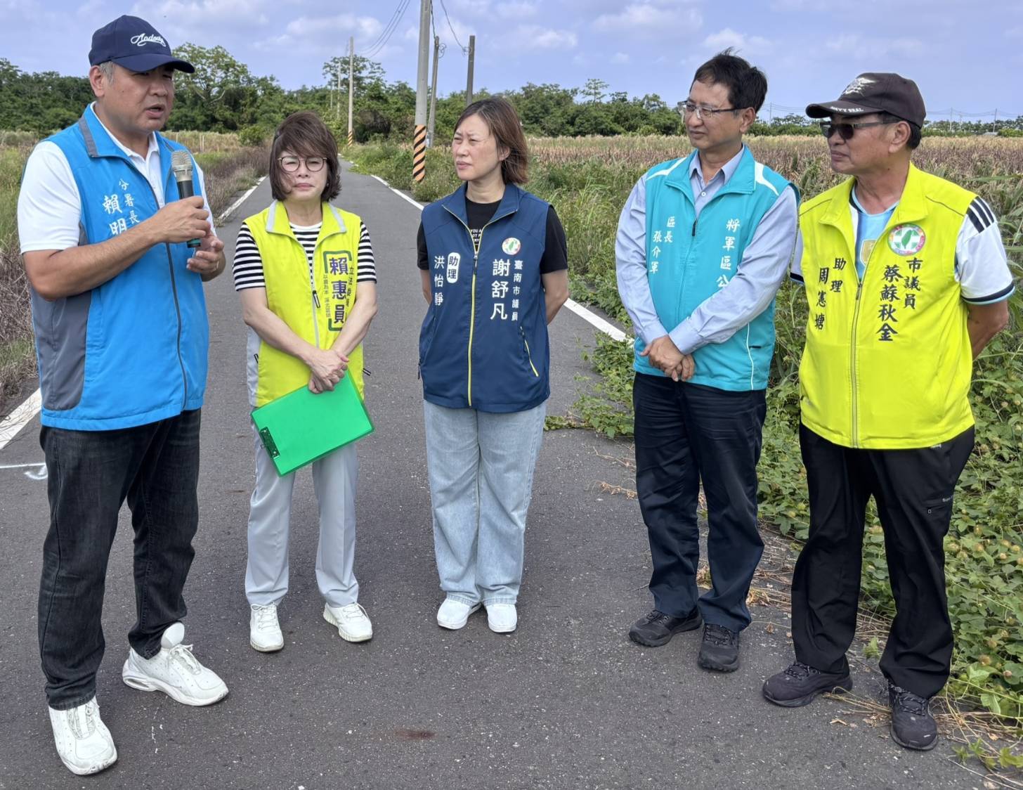 豪雨重創台南溪北農漁業　賴惠員會勘文蛤、青割玉米災損　爭取中央加速天然災害救助