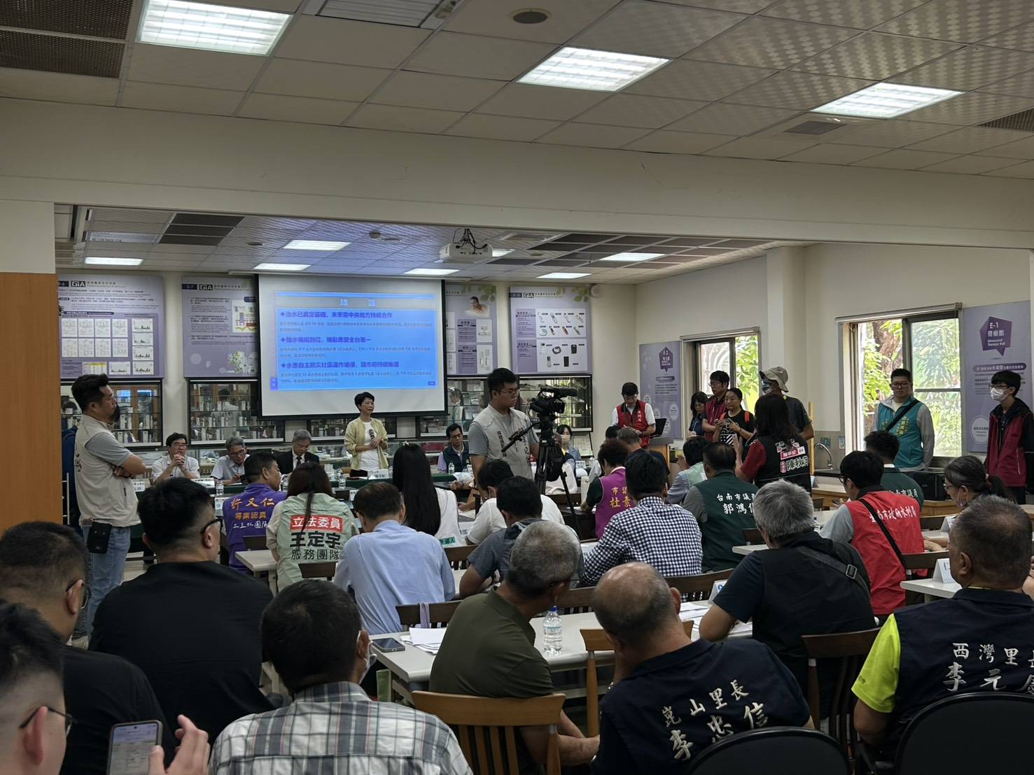 豪雨重創仁德工業區設備受損　陳亭妃籲比照重大災後條例提供利息補貼助產業重建