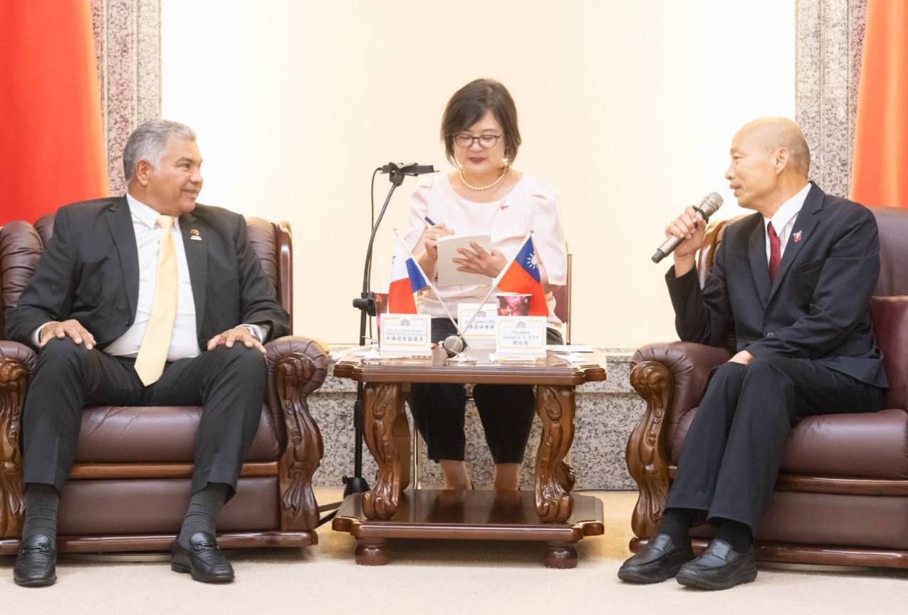 韓國瑜接見巴拿馬跨黨派國會議員團　盼深化國會外交共創民主與繁榮
